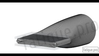 Flattening tube in PrePoMax CalculiX [upl. by Tate834]