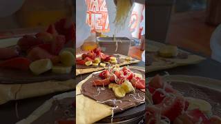 Crepé🧡🎉😊 food crepas crepera chocolaterecipe crepesdulces oreonutella crepa [upl. by Orme859]