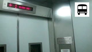 Blk 130 Marsiling Residental HDB Singapore  ULiftXJ Optima Traction Elevator Lift B [upl. by Kenlay]