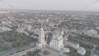 ALog Astrakhan Russia Cathedral of the Assumption of the Blessed Virgin Astrakhan Kremlin durin [upl. by Eisdnyl]