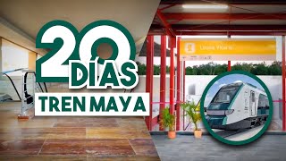 ¡El 15 de DICIEMBRE se INAUGURA el TREN MAYA Así se encuentran sus ESTACIONES antes de su apertura [upl. by Sivram]