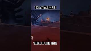 The Witness Has Had Enough Destiny 2 [upl. by Aihsa]