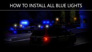 LSPDFR Tutorial How to install All Blue LightsCarcols [upl. by Aleris]