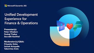 Unified Development Experience for Finance and Operations  Dynamics 365 FastTrack Tech Talk [upl. by Alaj]