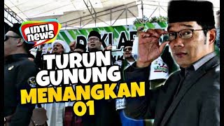 Ketika Kang Emil n RIBUAN Warga NU Deklarasi Dukung Jokowi 01 Di Garut Lumbung 02 [upl. by Ettezzil428]