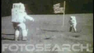 astronauts moon walk footage [upl. by Refotsirk171]