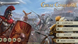 Great Conqueror Rome Expedition Conquest of Germany pt1 [upl. by Neddy]