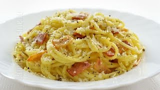 Spaghete carbonara fara smantana  JamilaCuisine [upl. by Awad]