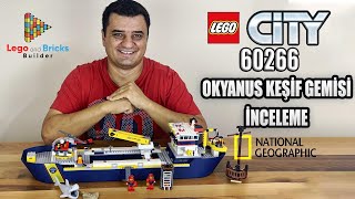 Lego City Okyanus Keşif Gemisi Türkçe İnceleme Videosu 60266 [upl. by Materi]