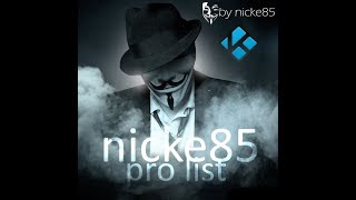 Besplatni kanali uz nicke85 free list amp nicke85 pro list pretplata [upl. by Aara]