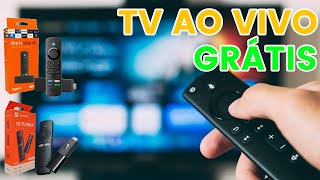 COMO ASSISTIR TV AO VIVO GRÁTIS  XIAOMI MI STICK E FIRE TV STICK [upl. by Thorr]