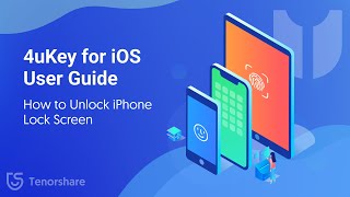 4uKey User Guide How to Unlock iPhone without Passcode  2023 [upl. by Aneeuqal]