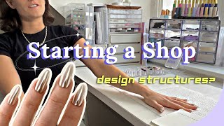 HOW TO START A PRESS ON NAIL BUSINESS  EVERYTHING YOU NEED TO START A BUSINESS  NAILZ BY DOM [upl. by Friede]