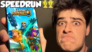 Clash Royale Speedrunner VS PRO [upl. by Grath]