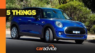 5 Things 2019 Mini Cooper 5Door [upl. by Eleaffar]