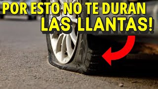 10 Cosas Que Dañan Tus LLantas y NO LO SABIAS [upl. by Rains]