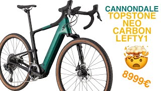 Test Cannondale Topstone Neo Carbon Lefty 1  Le vélo le plus cher que jai jamais essayé [upl. by Khan273]