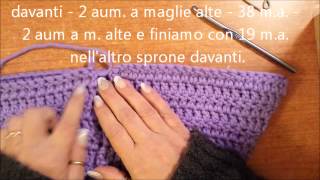 Il sacco nanna alluncinetto per bebè prematuri e non  tutorial uncinetto [upl. by Rudwik]