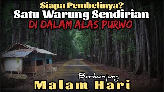 Apakah ini Benar2 WARUNG ASLI NEKAAT Melawan Arus Masuk Alas purwo Malam hari untuk mampir warung [upl. by Rennerb]