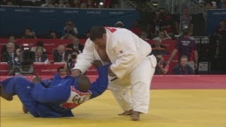 Judo Men 100 kg Elimination Round of 32  Guam v Guinea  London 2012 Olympic Games Highlights [upl. by Niltac]