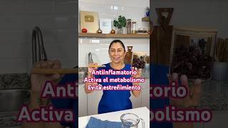 Bebida antiinflamatoria activa el Metabolismo PEstreñimiento AGUA DE JAMAICA Y CANELA short [upl. by Gayla]