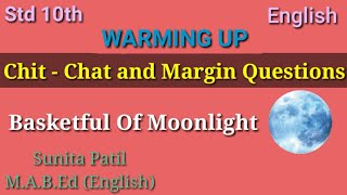 Basketful of Moonlight Appreciation 10th std English poem Sunil Sharma by Dharmaraj Patil [upl. by Cardew]