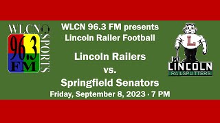 9823  LCHS Railer football  Springfield Senators [upl. by Dennett]