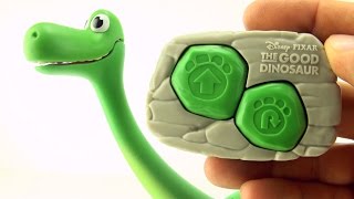 Good Dinosaur toy remote control Arlo  Dinosaur Walk forward and back remote control [upl. by Anaugahs826]