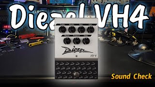 Diezel VH4 Preamp Pedal Sound Check [upl. by Shreve]