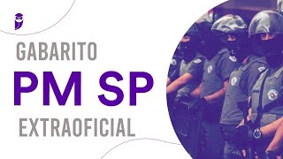 Gabarito Extraoficial PM SP [upl. by Akemahs]