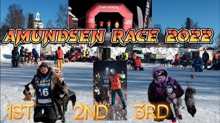 AMUNDSEN RACE 2022  AR320 CLASS SLEDDOG RACE IN JÄMTLAND WILDERNESS [upl. by Ras]