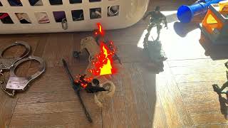 Stop motion war stopmotion animation funny war critter fypシshorts [upl. by Larkins]