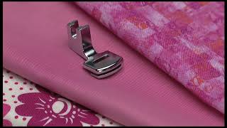 SINGER® Gathering Presser Foot Tutorial [upl. by Susi774]