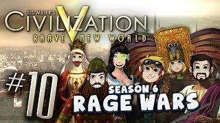 Civ V Rage Wars 10  The Great Orange War [upl. by Ehudd142]