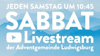 14092024 Predigt mit W Nissen  Livestream der Adventgemeinde Ludwigsburg [upl. by Aicelav]