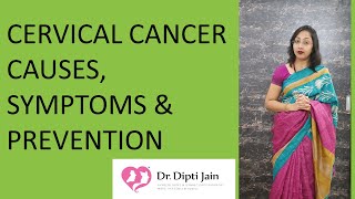 CERVICAL CANCER CAUSES SYMPTOMS amp PREVENTION [upl. by Ahsetel152]