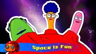 Space Is Fun  Silly Song  JellyBug [upl. by Cirted951]