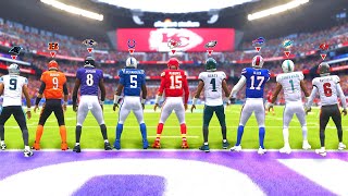 32 QB KICK RETURN TOURNAMENT Who Will Win it All [upl. by Zednanref823]