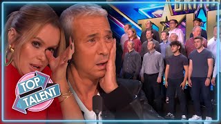 SENSATIONAL Welsh Male Choir Has Judges In TEARS In Britains Got Talent Audition 2023 [upl. by Crow164]