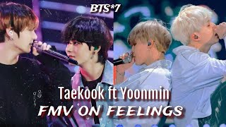 req vid💜Yoonmin ft Taekook fmv on feelings song hindi Punjabi mix fmv on BTSvkook ft Yoonmin hindi✨ [upl. by Ladnar806]