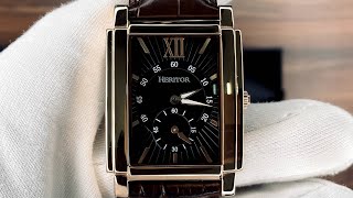 Xshipvn Heritor Frederick Automatic Brown Dial Men Watch HR6105 [upl. by Nessaj462]