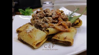 PACCHERI AL RAGU DI CORATELLA [upl. by Quintus338]