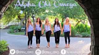 Alpha Chi Omega at Arizona State University  Recruitment 2014 [upl. by Eeryk]