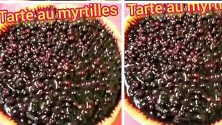 recettetarte aux fruits  recette de tarte aux myrtilles simple et facile [upl. by Desdamonna]