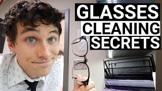 How to Clean Eyeglasses The Best Way  7 Tips [upl. by Hammock]