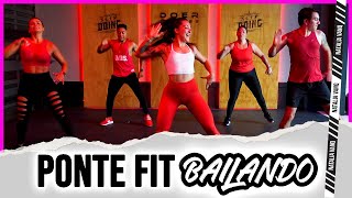 💪🏽 BAILE FIT INTENSO en CASA  Cardio Dance QUEMA calorías 117  Zumba Dance Class  Natalia Vanq [upl. by Maison]