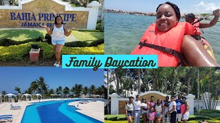 GRAND BAHIA PRINCIPE JAMAICA  FAMILY DAYCATIONDAY PASS  JAMAICA TRAVEL VLOG  SAMOYA COCHRANE [upl. by Sixla]