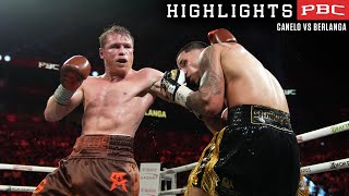 Canelo vs Berlanga FIGHT HIGHLIGHTS September 14 2024  PBC PPV on Prime Video [upl. by Ciprian148]