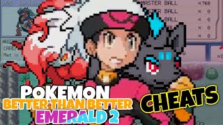 Pokemon Better Than Better Emerald 2 Cheats [upl. by Agustin259]