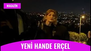 Hande Erçel Saç Rengini Değiştirdi İşte Yeni Tarzı [upl. by Yssirc]